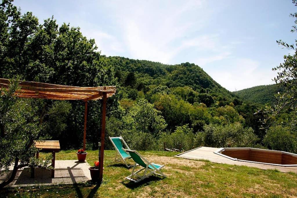 Villa Con Piscina 10 Posti Letto, L'Oliveta Di Rivalto Chianni Extérieur photo