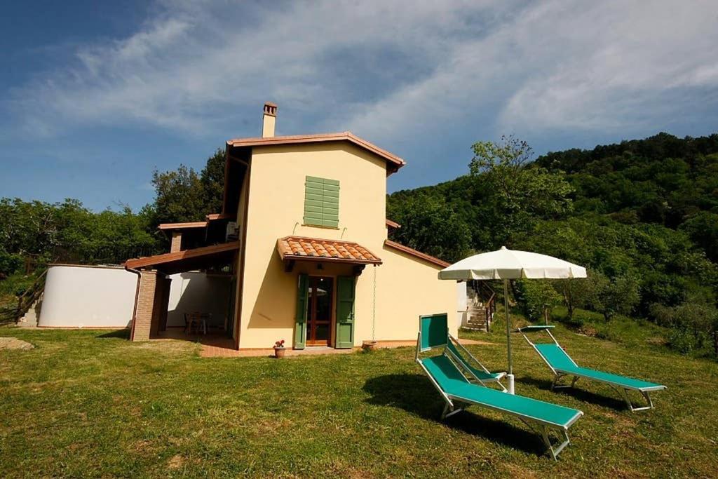 Villa Con Piscina 10 Posti Letto, L'Oliveta Di Rivalto Chianni Extérieur photo