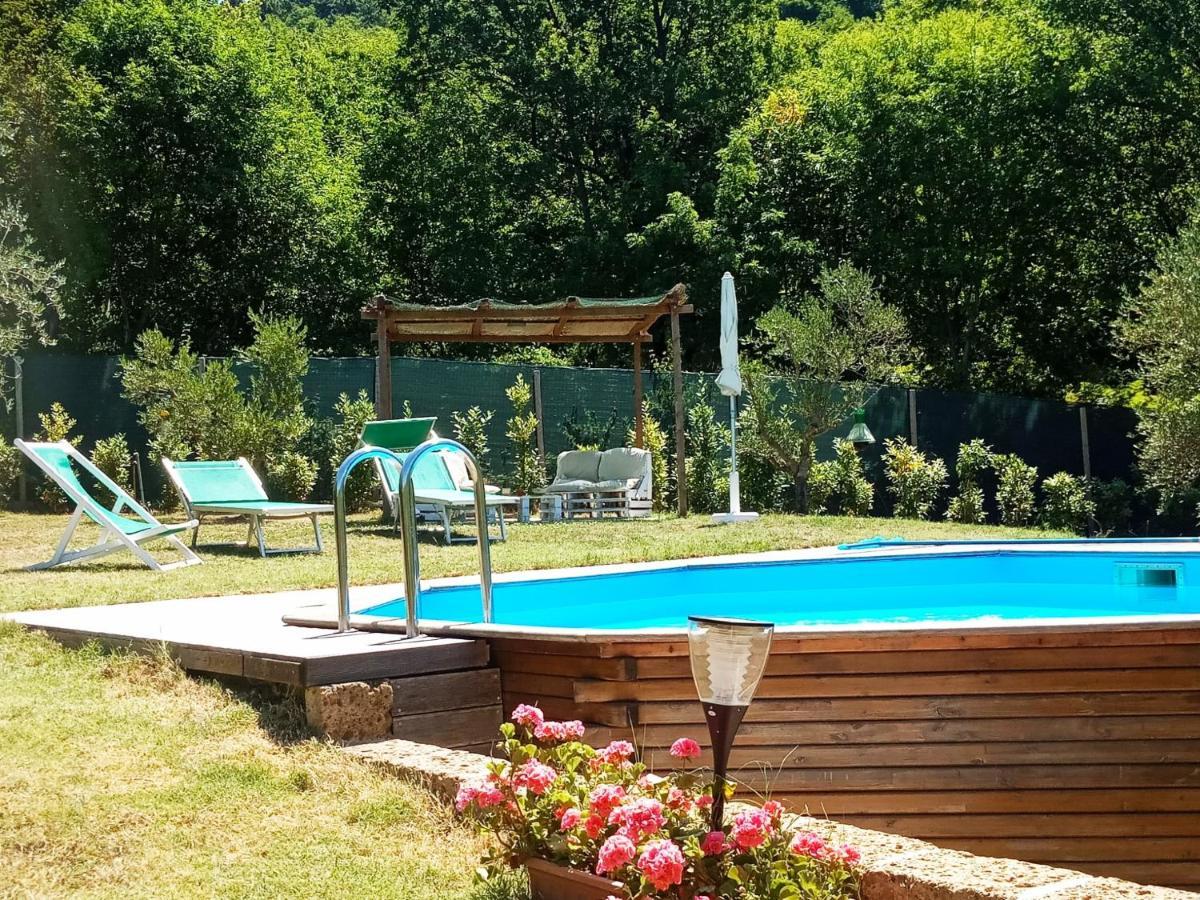 Villa Con Piscina 10 Posti Letto, L'Oliveta Di Rivalto Chianni Extérieur photo